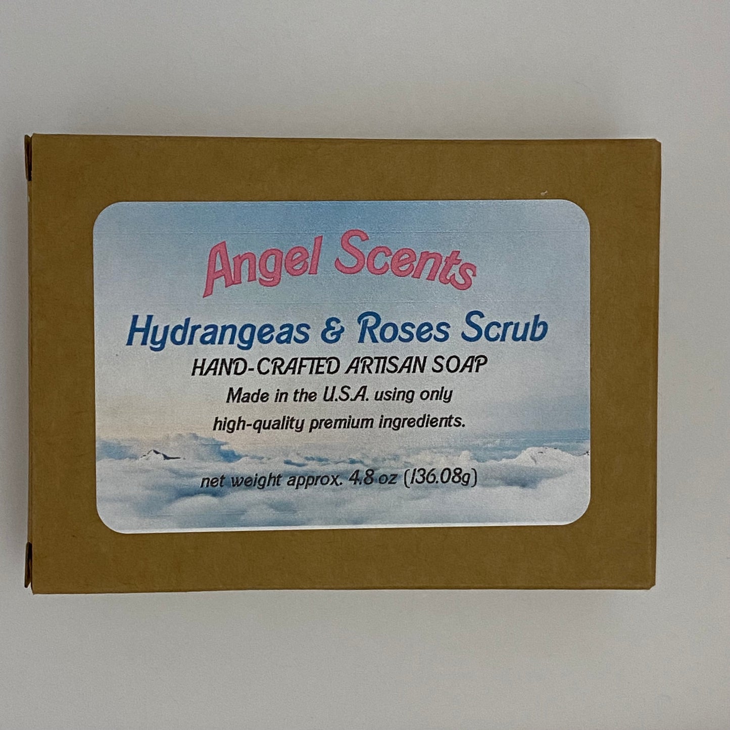 Hydrangeas & Roses Scrub, single bar